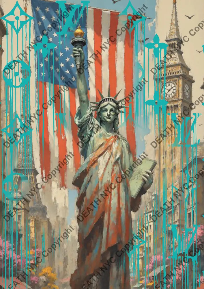 Auction ’DC564 freedom’ art print 45x32cm (Edition of 100) - Art Print