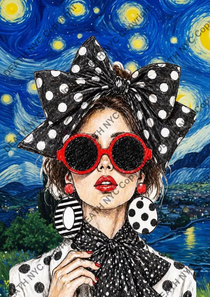 Auction ’DC577 ch girl’ art print 45x32cm (Edition of 100) - Art Print