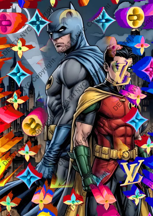 Auction ’DC584 bat’ art print 45x32cm (Edition of 100) - Art Print