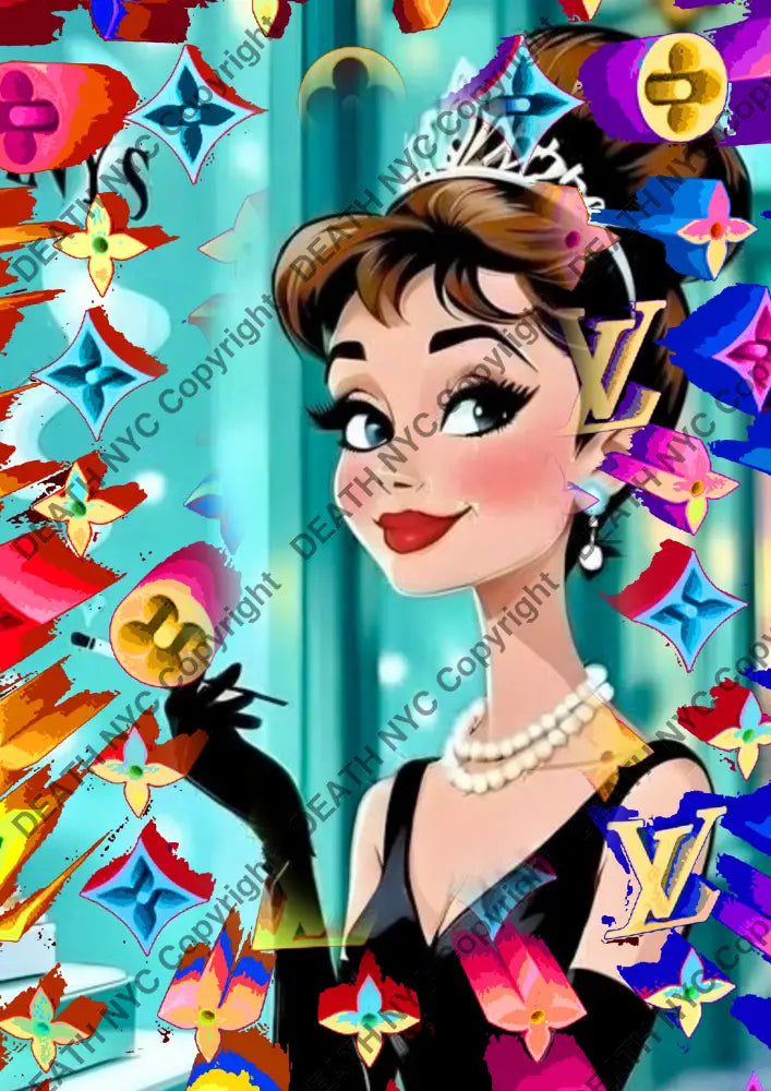 Auction ’DC608 audrey’ art print 45x32cm (Edition of 100) - Art Print
