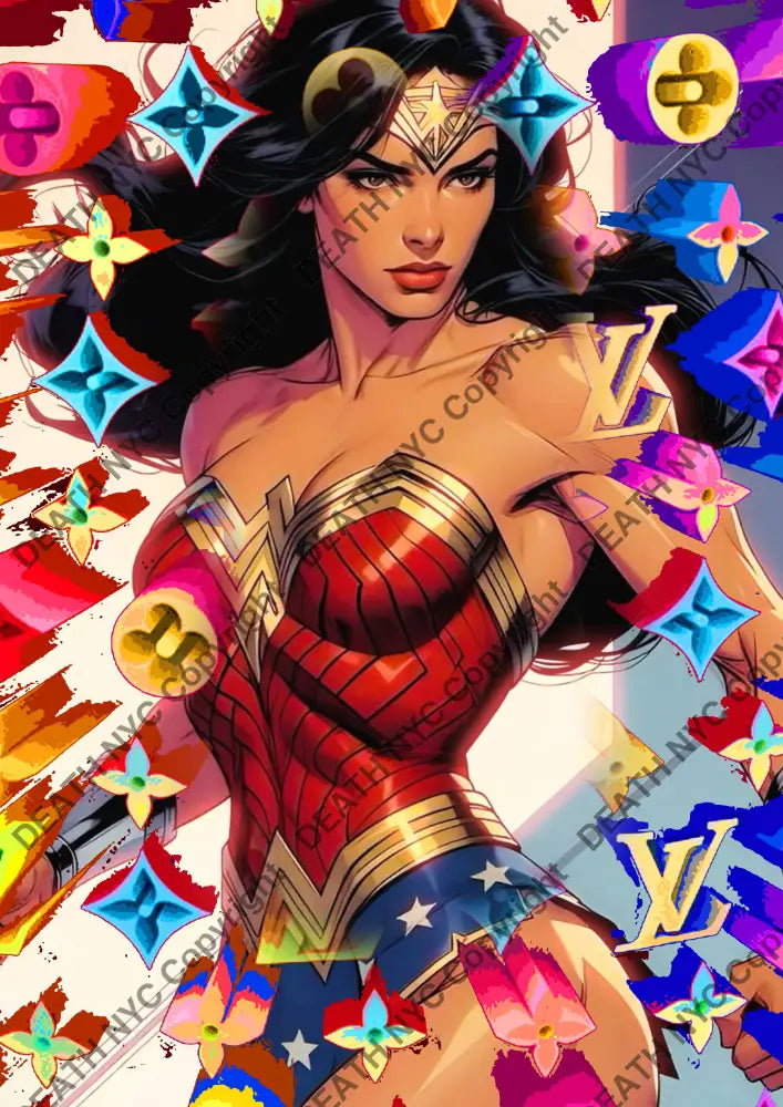 Auction ’DC613 wonder’ art print 45x32cm (Edition of 100) - Art Print