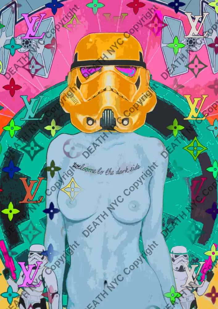 Auction ’DC62 troop’ art print 45x32cm (Edition of 100) - Art Print