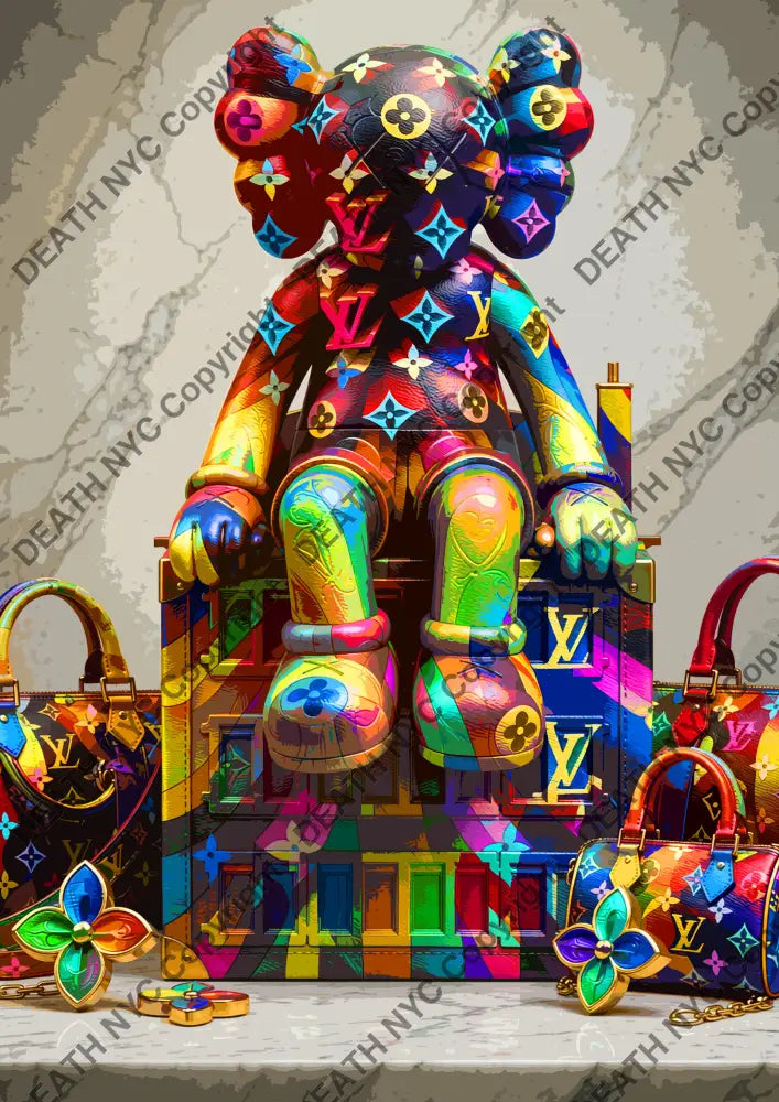 Auction ’DC636 x’ art print 45x32cm (Edition of 100) - Art Print