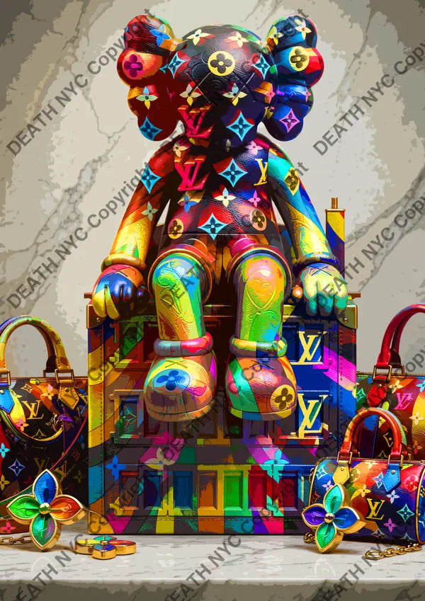 Auction ’DC636 x’ art print 45x32cm (Edition of 100) - Art Print