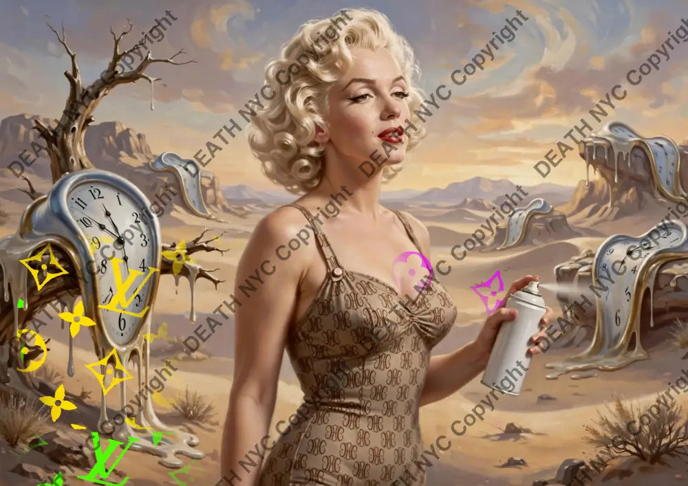 Auction ’DC669 monr’ art print 45x32cm (Edition of 100) - Art Print