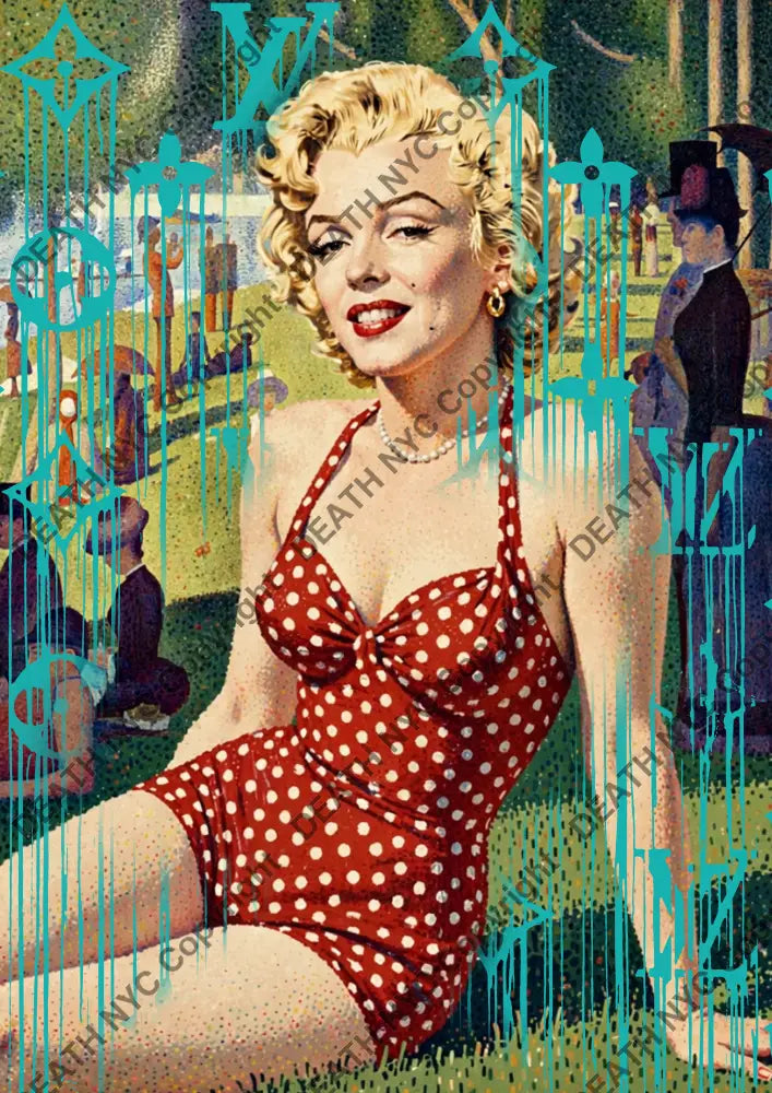 Auction ’DC673 monr’ art print 45x32cm (Edition of 100) - Art Print