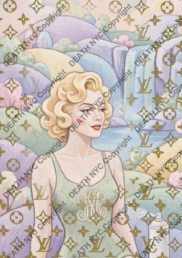 Auction ’DC682 monr’ art print 45x32cm (Edition of 100) - Art Print