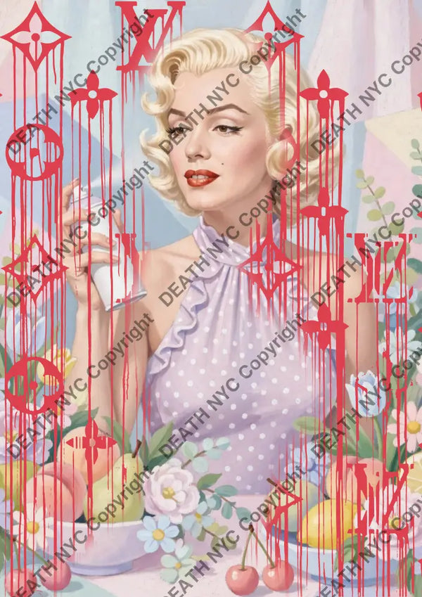 Auction ’DC687 monr’ art print 45x32cm (Edition of 100) - Art Print