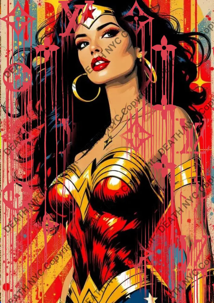 Auction ’DC692 wonder’ art print 45x32cm (Edition of 100) - Art Print