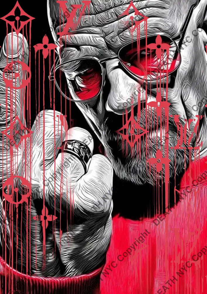 Auction ’DC694 bad’ art print 45x32cm (Edition of 100) - Art Print