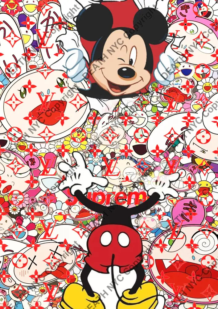 Auction ’DC730 mouse’ art print 45x32cm (Edition of 100) - Art Print