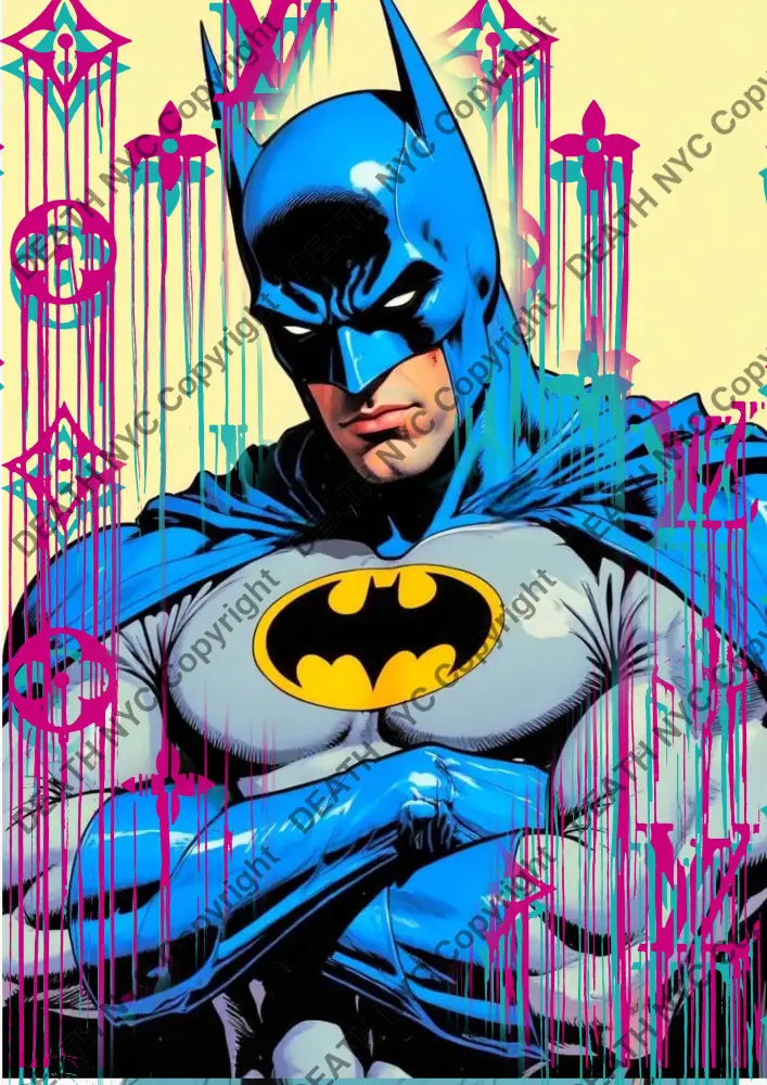 Auction ’DC735 bat’ art print 45x32cm (Edition of 100) - Art Print