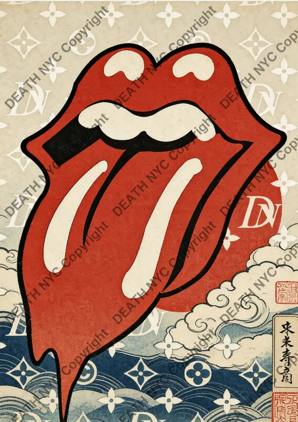 Auction ’DC838 stone’ art print 45x32cm (Edition of 100) - Art Print