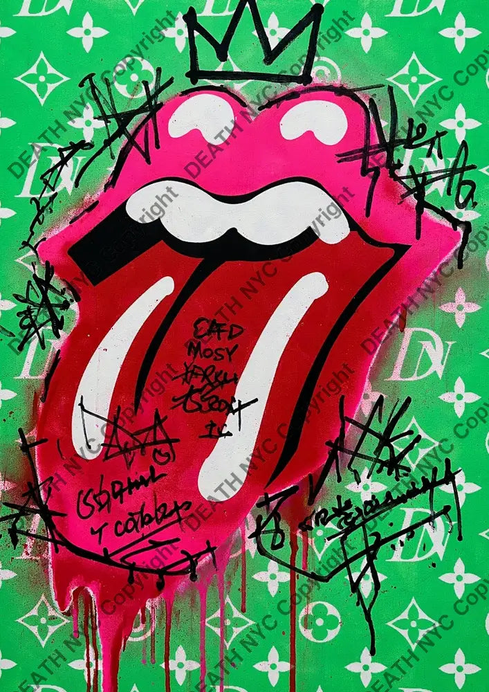 Auction ’DC840 stone’ art print 45x32cm (Edition of 100) - Art Print
