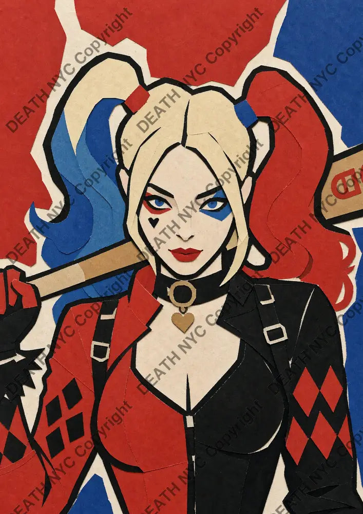 Auction ’DC848 quin’ art print 45x32cm (Edition of 100) - Art Print