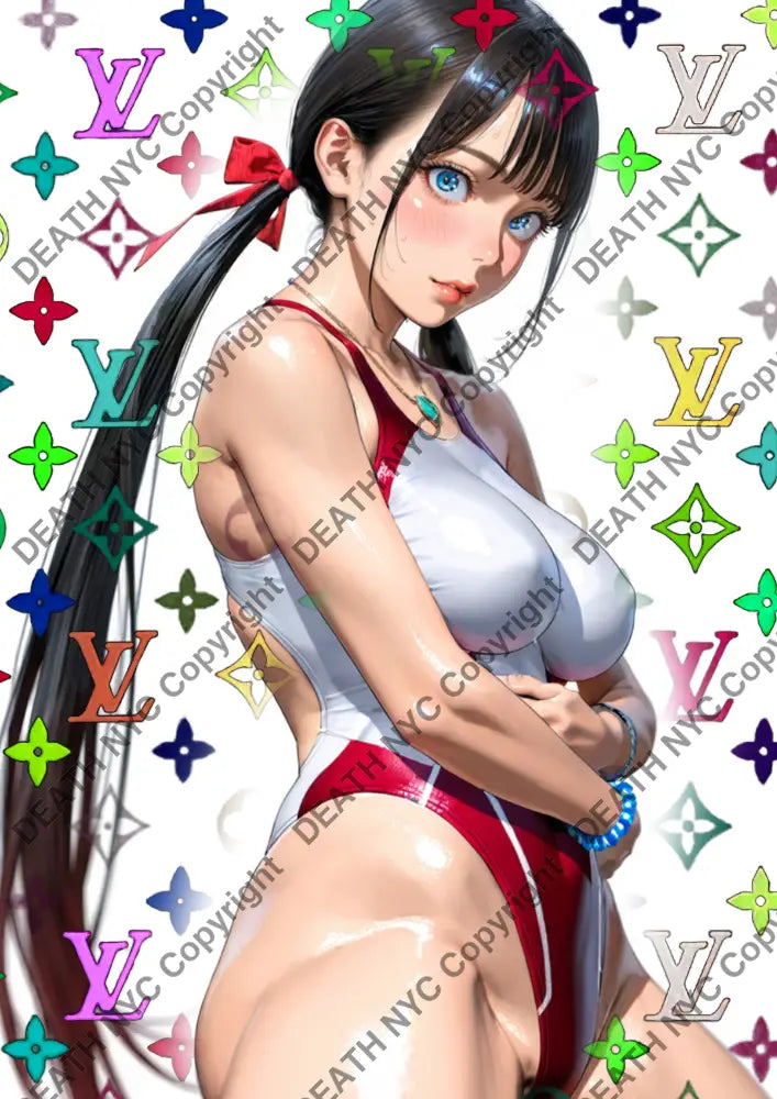 Auction ’DC88 girl’ art print 45x32cm (Edition of 100) - Art Print