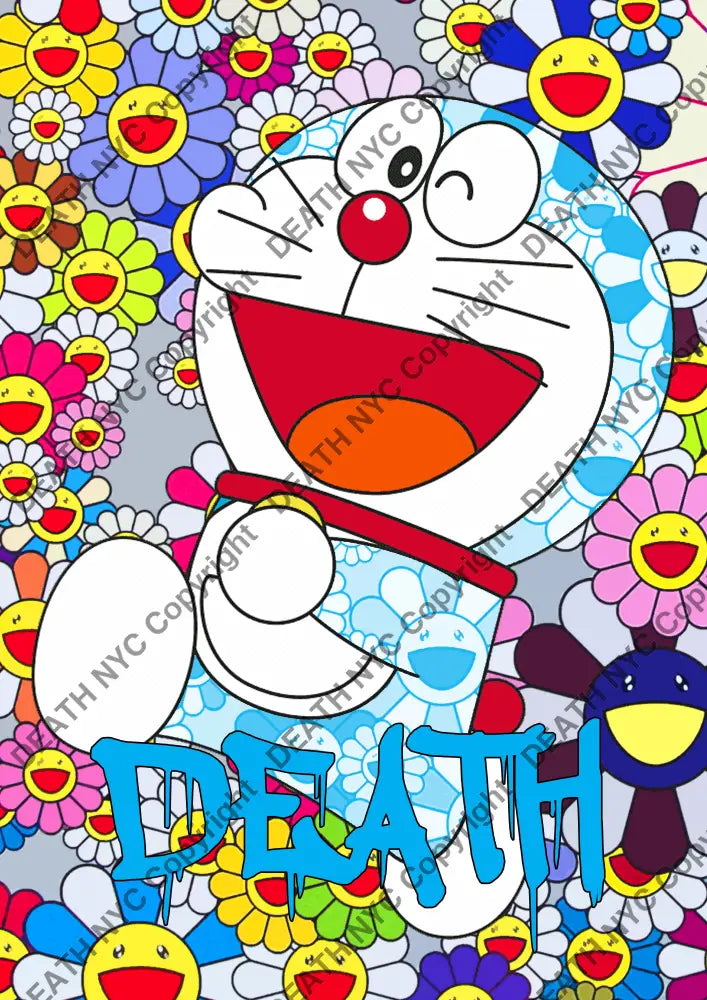 Auction ’death dmon jump’ art print 45x32cm (Edition of 100) Art Print