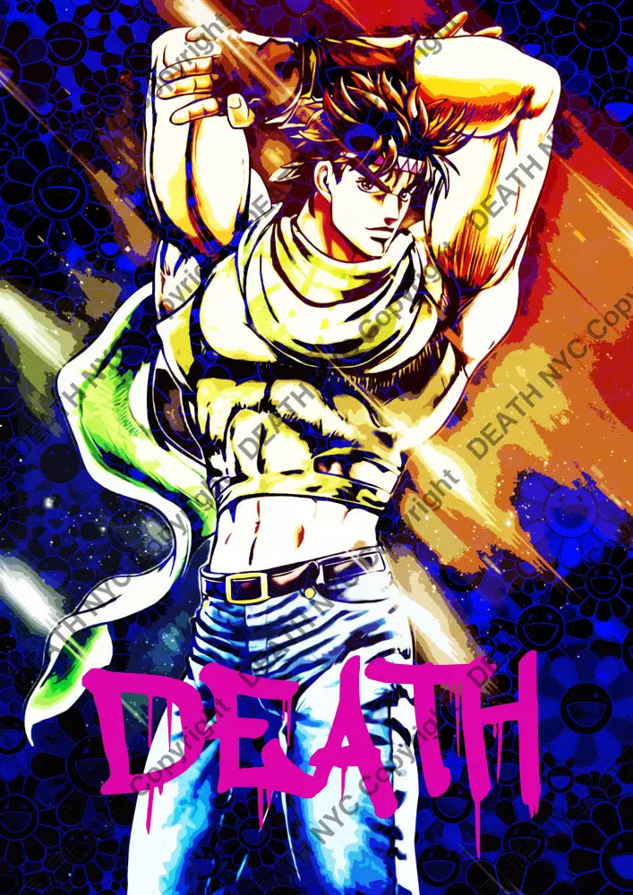 Auction ’death jostar flwr 3’’ art print 45x32cm (Edition of 100) Art Print