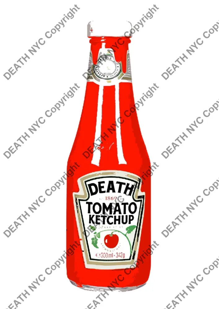 Auction ’death ketchup’ art print 45x32cm (Edition of 100) - Art Print