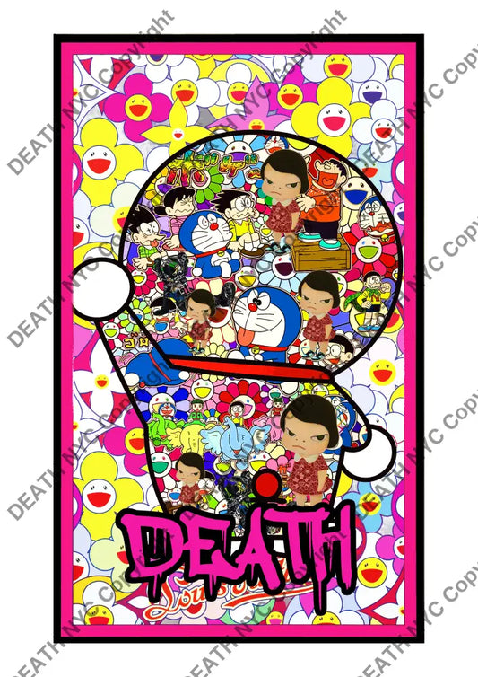 Auction ’death L dmon’ art print 45x32cm (Edition of 100) Art Print
