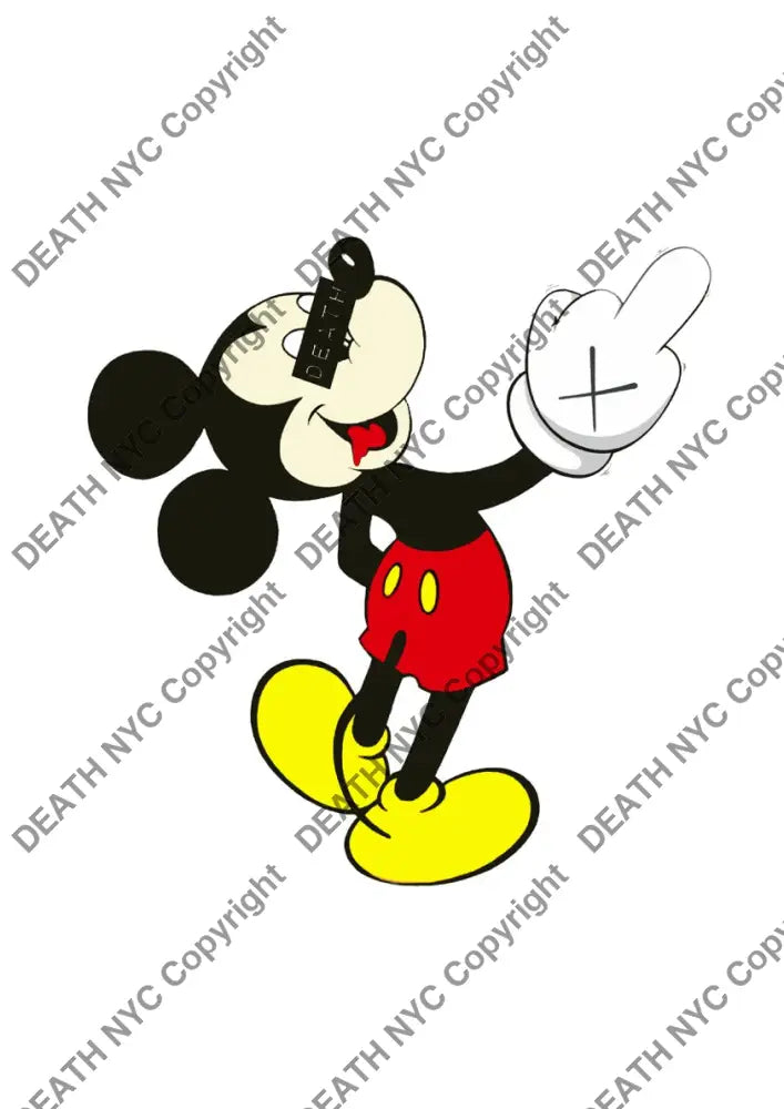 Auction ’death mouse’ art print 45x32cm (Edition of 100) Art Print