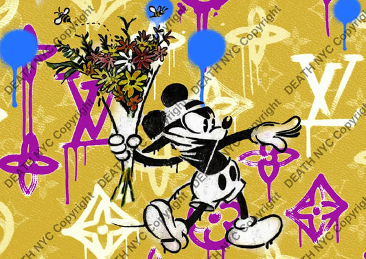 Auction ’DEATH04104 mouse ’ 45x32cm (Edition of 100) Art Print