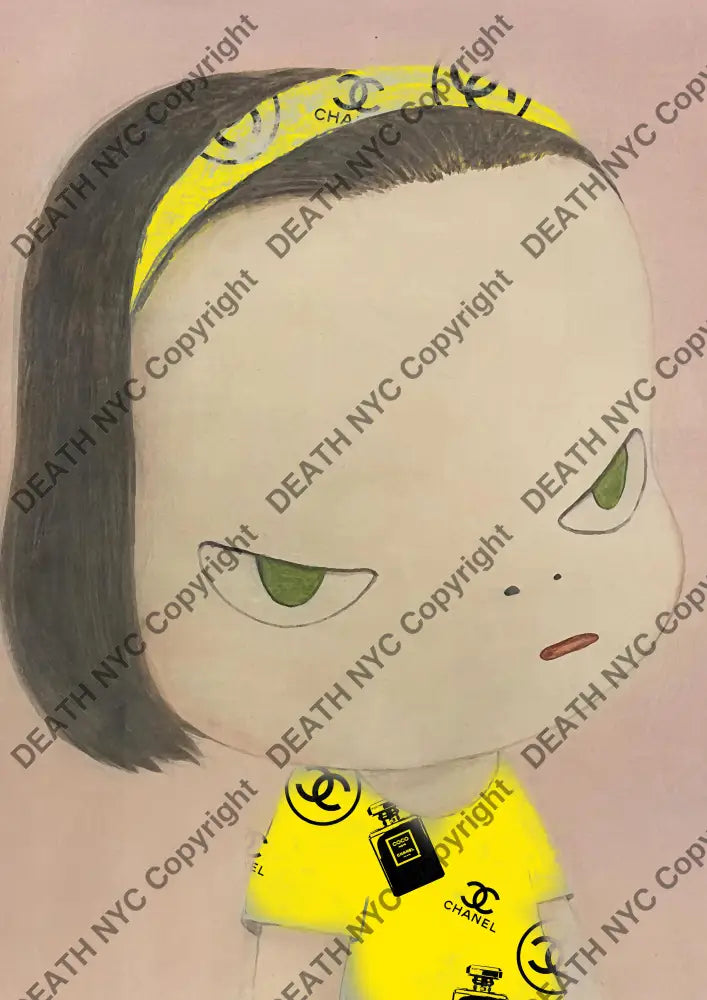 Auction ’DEATHBD124 girl ’ 45x32cm (Edition of 100) Art Print