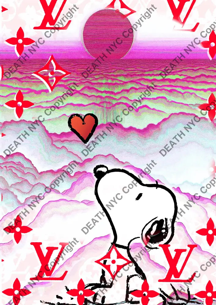 Auction ’DEATHBE395’’ art print 45x32cm (Edition of 100) silly Art Print