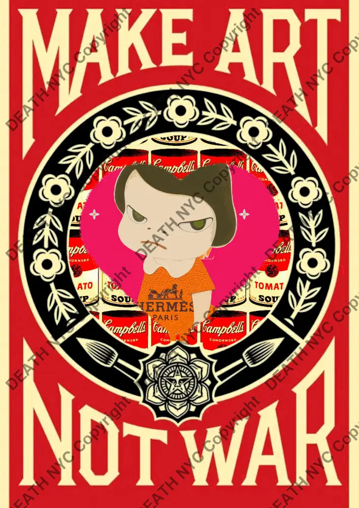 Auction ’DEATHF1624’’ art print 45x32cm (Edition of 100) girl Art Print