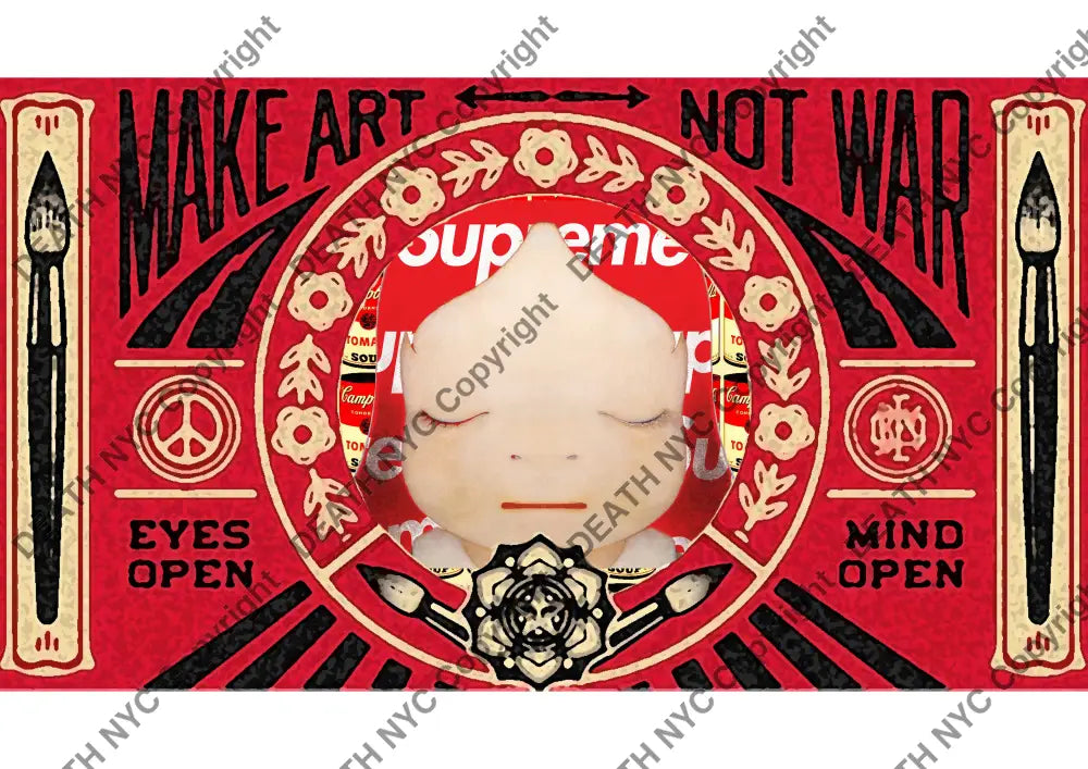 Auction ’DEATHF1633’’ art print 45x32cm (Edition of 100) girl Art Print