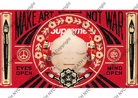 Auction ’DEATHF1633’’ art print 45x32cm (Edition of 100) girl Art Print