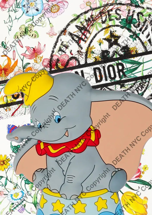 Auction ’DEATHF878 ele’ 45x32cm (Edition of 100) Art Print