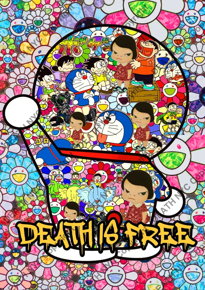 Auction ’deathisfree bye dmon’ art print 45x32cm (Edition of 100) Art Print