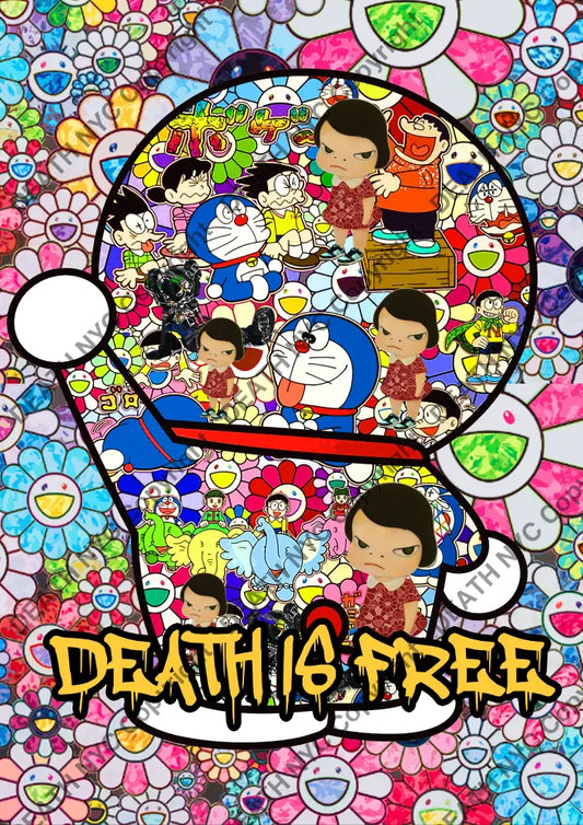 Auction ’deathisfree bye dmon’ art print 45x32cm (Edition of 100) Art Print