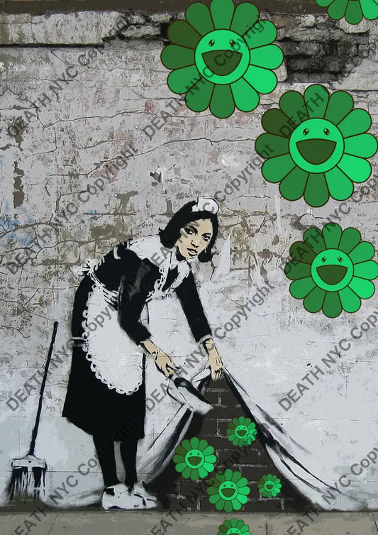 Auction ’DEATHM398 bank ’ 45x32cm (Edition of 100) Art Print
