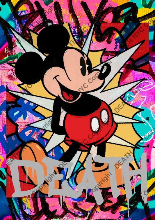 Auction ’DEATHMA801 mouse’ 45x32cm (Edition of 100) Art Print