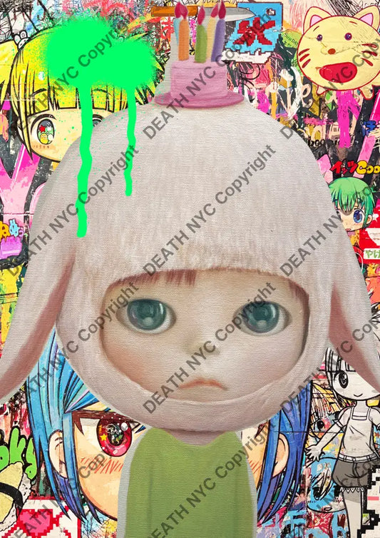 Auction ’DEATHMA913’’ 45x32cm (Edition of 100) yama cospl Art Print