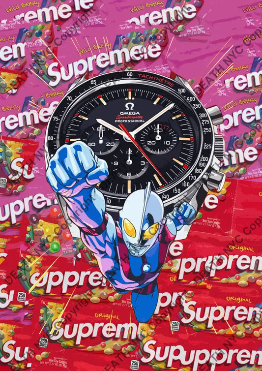 Auction ’DEATHQ2169’’ 45x32cm (Edition of 100) watch super Art Print