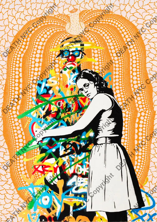 Auction ’DEATHQ217 bank’ 45x32cm (Edition of 100) Art Print