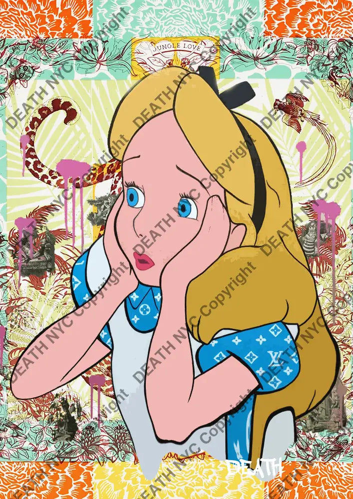 Auction ’DEATHS1257 alice’ 45x32cm (Edition of 100) Art Print