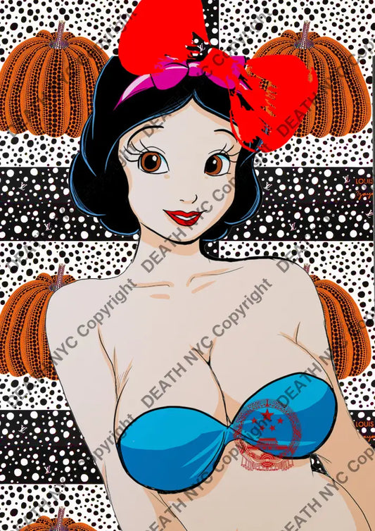Auction ’DEATHS2148 snow ’ 45x32cm (Edition of 100) Art Print