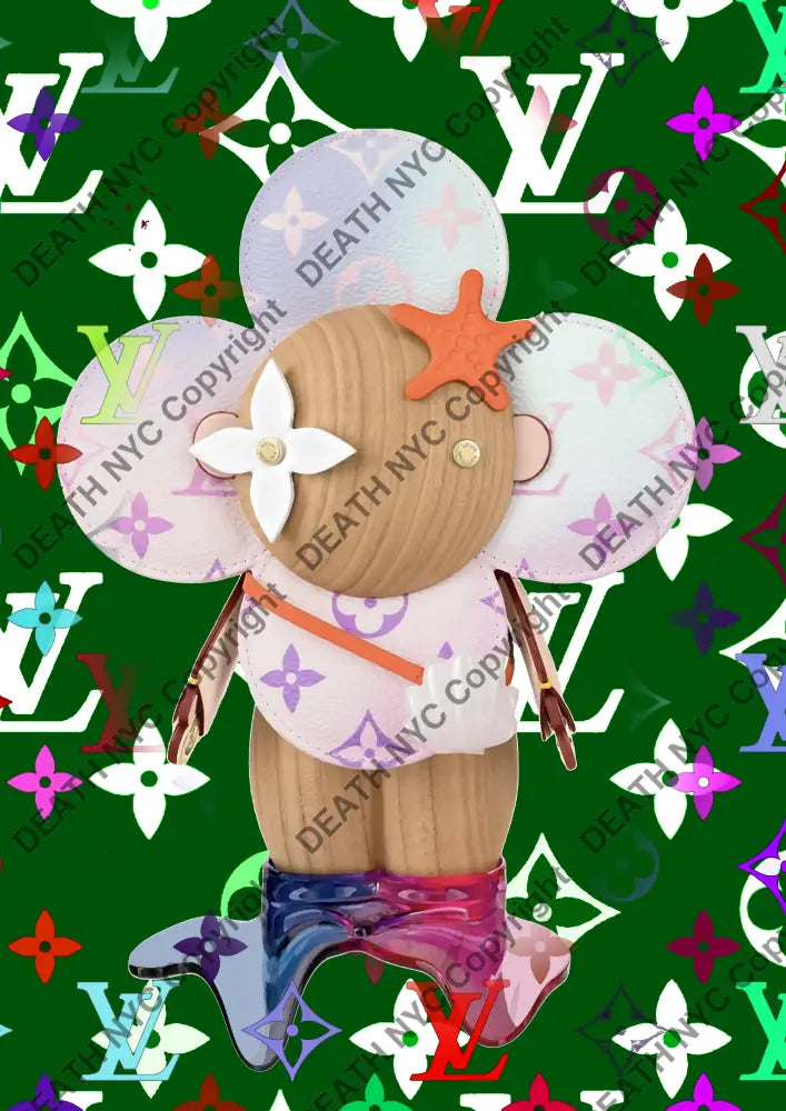 Auction ’DEATHZY3 vivi ’ 45x32cm (Edition of 100) Art Print