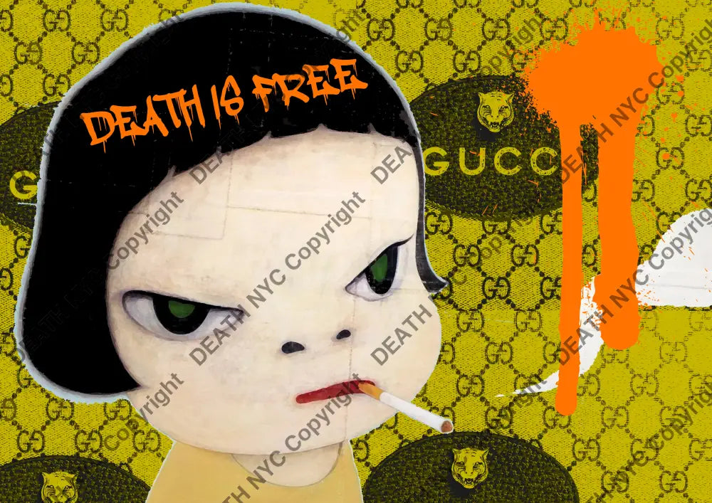 Auction ’dif N guc smoke ’ art print 45x32cm (Edition of 100) Art Print