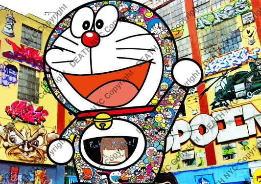 Auction ’dmon 5pointz’ art print 45x32cm (Edition of 100) Art Print