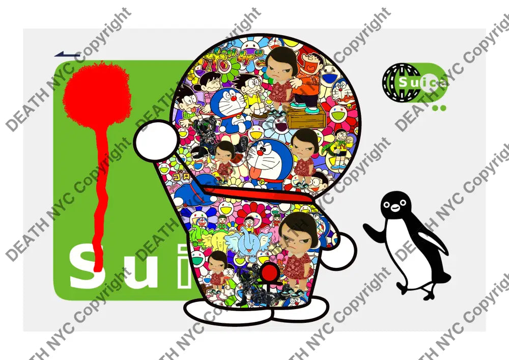 Auction ’dmon card 1’’ art print 45x32cm (Edition of 100) Art Print