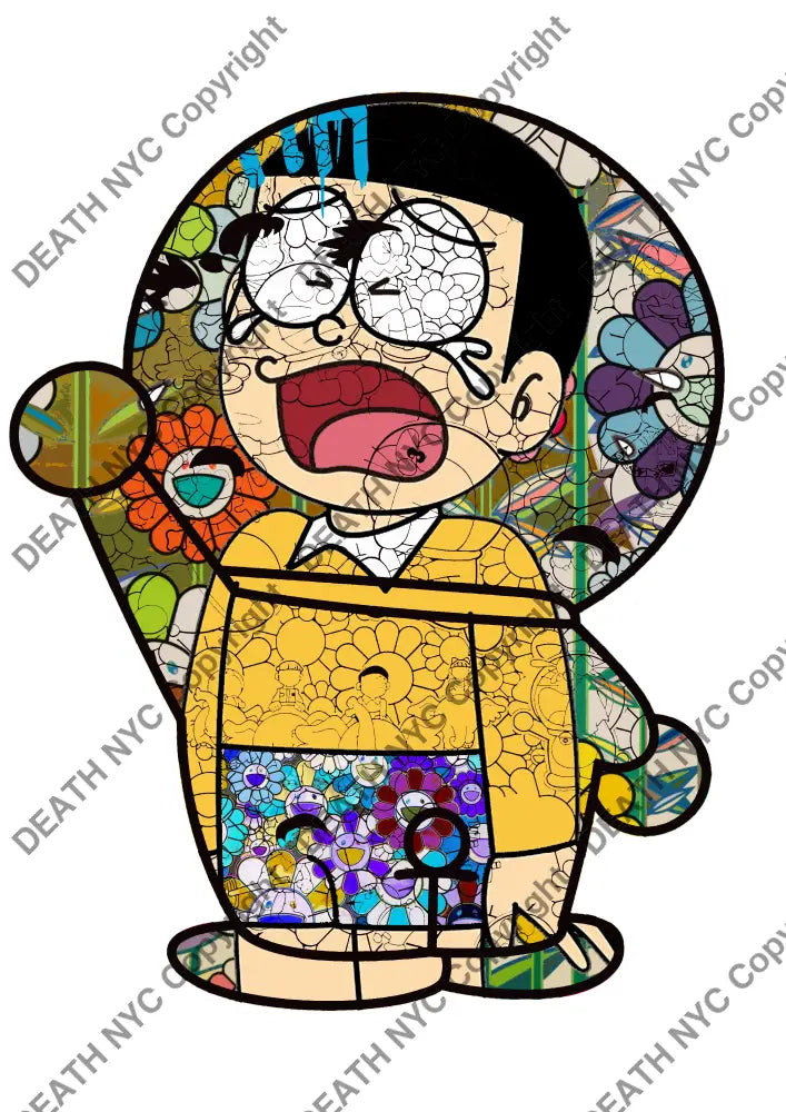 Auction ’dmon cry’ art print 45x32cm (Edition of 100) Art Print