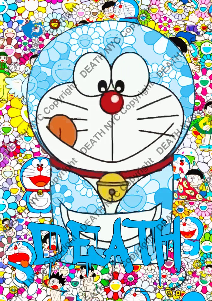 Auction ’dmon eat food’ art print 45x32cm (Edition of 100) Art Print