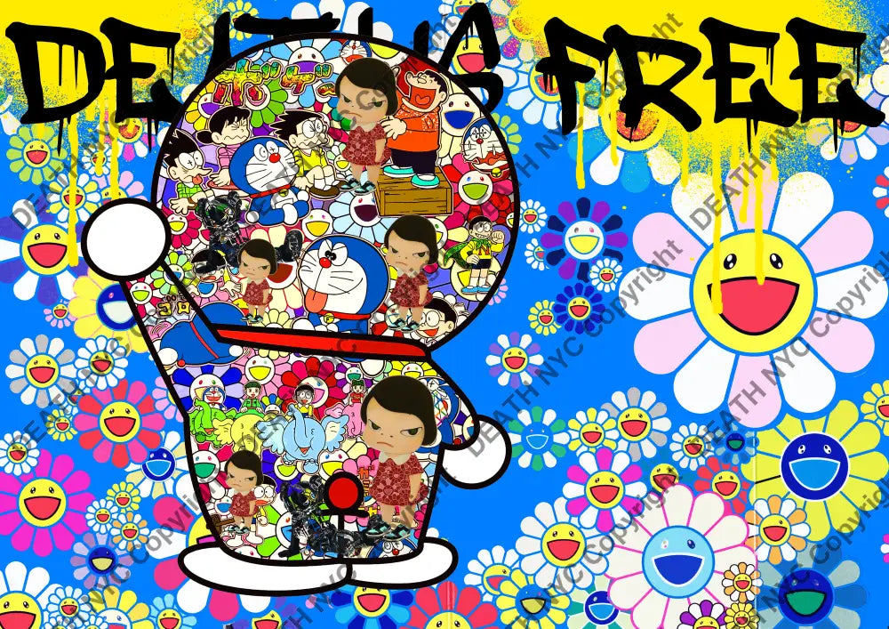 Auction ’dmon free’ art print 45x32cm (Edition of 100) - Art Print