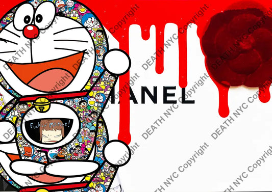 Auction ’dmon hi chnl 1’’ art print 45x32cm (Edition of 100) Art Print