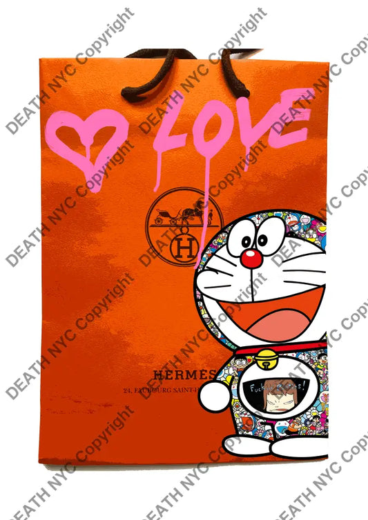 Auction ’dmon hi her 2’’ art print 45x32cm (Edition of 100) Art Print